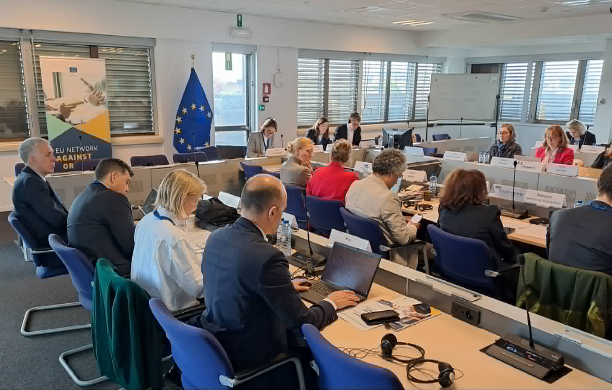 Participants at the EU Network against Corruption workshop in Brussels on 10 and 11 June 2026.