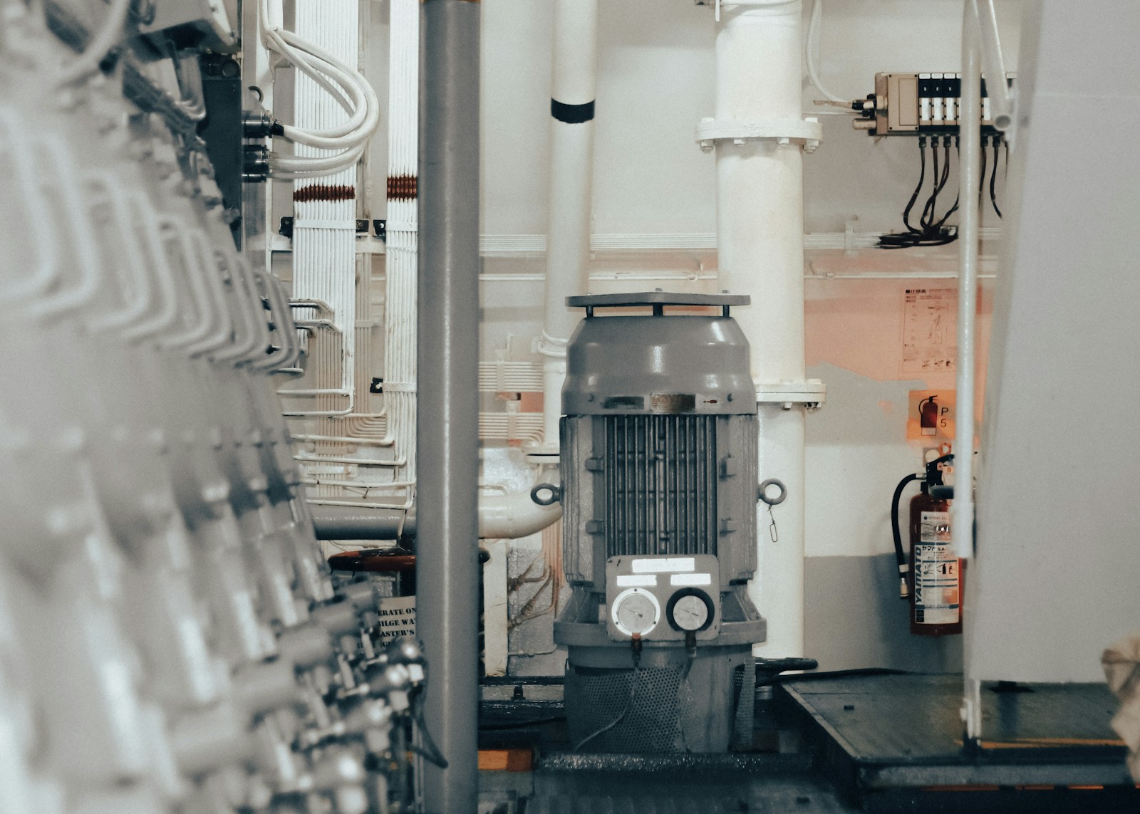 Illustrative stock photograph of industrial machinery, unrelated to the Croatian plant.