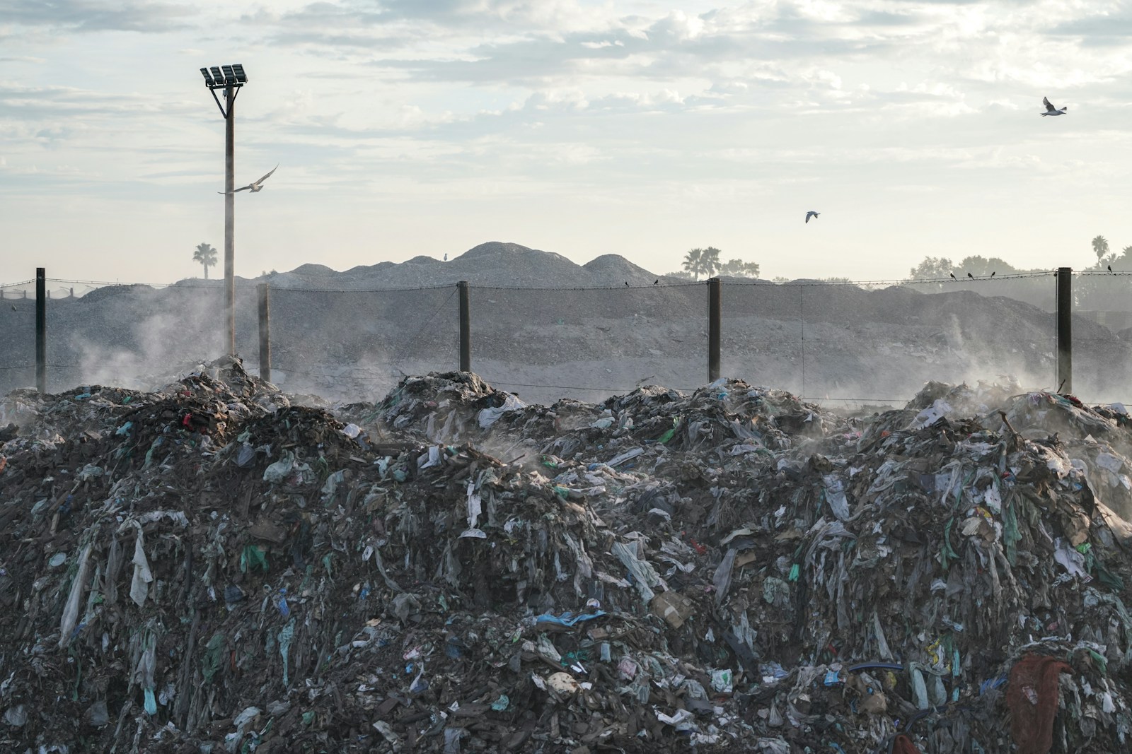 Illustrative stock photograph of a landfill, unrelated to the Benevento site.